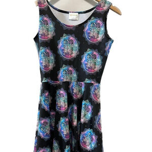 Women's Arts Cow Doctor Dr. Who Tardis Sleeveless Dress - Size Small